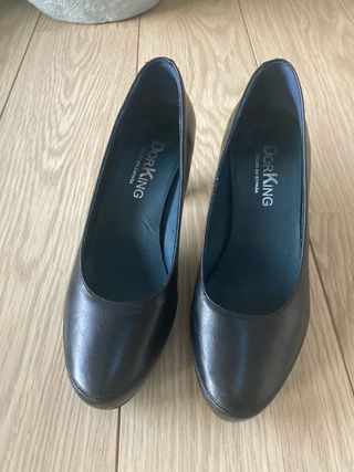 Zapatos de salón Dorking piel negros