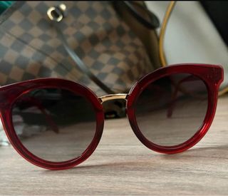 Occhiali da sole rossi Dolce & Gabbana