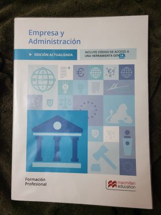 10 libros de 1°de ADMINISTRATIVO Grado Medio