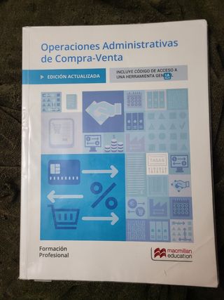 10 libros de 1°de ADMINISTRATIVO Grado Medio