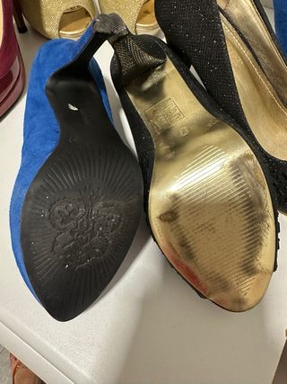 Lote de tacones elegantes
