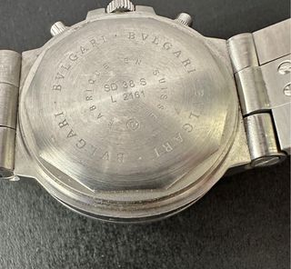 Reloj Bvlgari Automático Negro/Plata 
Clon
