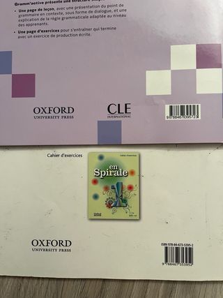 Libros Francés 1 ESO - En Spirale 1, OXFORD