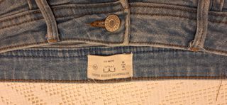 Calções de ganga azuis para homem