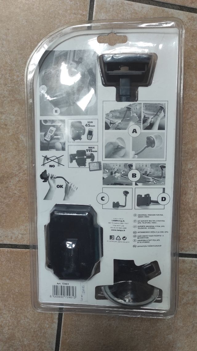 Supporto Auto TECNO-ARM per PDA, GPS, Cellulari