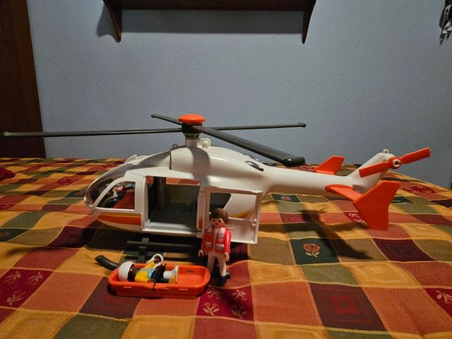 Helicóptero de Rescate Playmobil