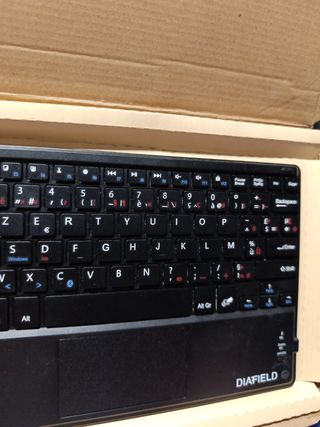 Teclado Bluetooth DIAFIELD Negro