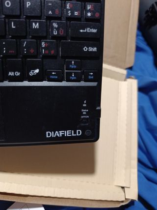Teclado Bluetooth DIAFIELD Negro