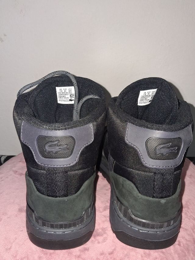 Botas Lacoste Talla 41 Negras