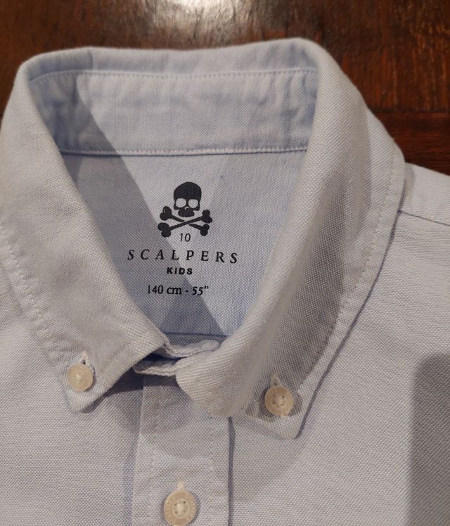 Camisa Scalpers niño manga larga Talla 10