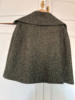 Capa vintage lana talla 44