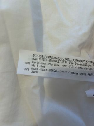 Cazadora Bomber Zara Blanca Talla S