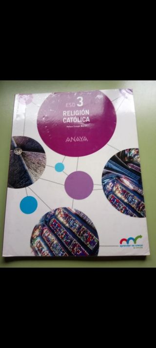Libro Religión Católica 3 ESO
