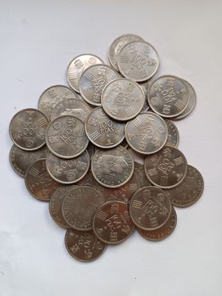 30 Monedas 100 Pesetas 1980