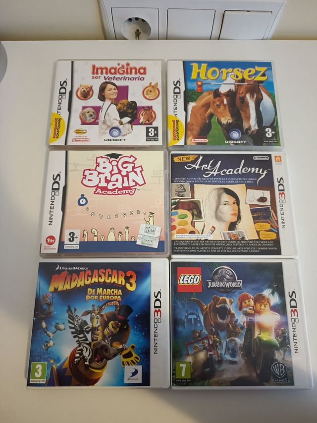 Lote Juegos Nintendo DS y 3DS