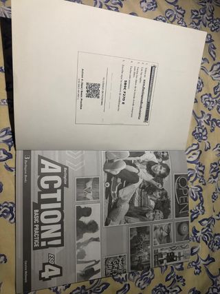 Libro de inglés "ACTION! Basic Practice"