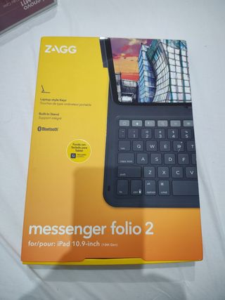 Funda con Teclado ZAGG Messenger Folio 2 iPad 10.9