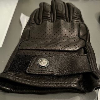 Guantes Verano BMW Motorrad Cuero negro