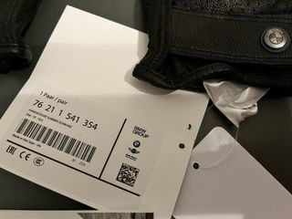 Guantes Verano BMW Motorrad Cuero negro