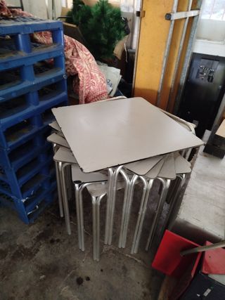 Mesas y Sillas Terraza Metal