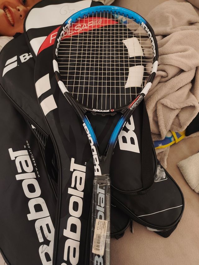 Raquetas Babolat Pure Drive,rodyc,gt,y moya Puños