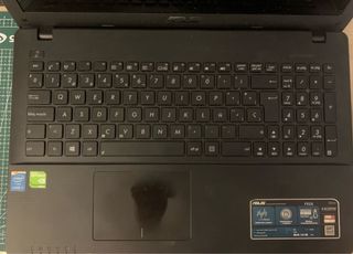 Portátil Asus i7 Negro
