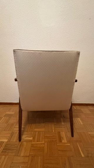 Butaca vintage años 70 madera