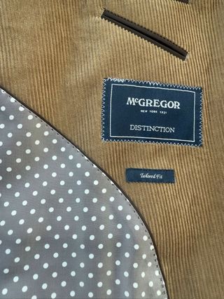 Americana McGregor Marrón Hombre