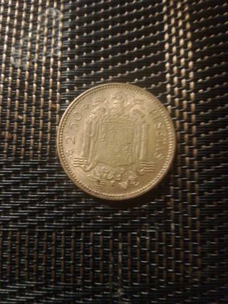 Moneda 2.50 Pesetas 1953 Francisco Franco