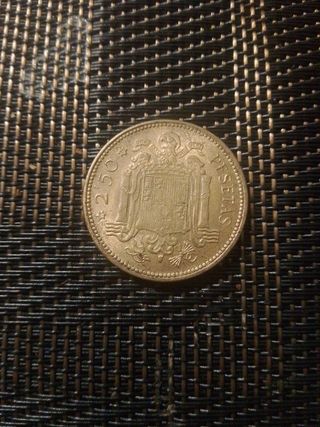 Moneda 2.50 Pesetas 1953 Francisco Franco