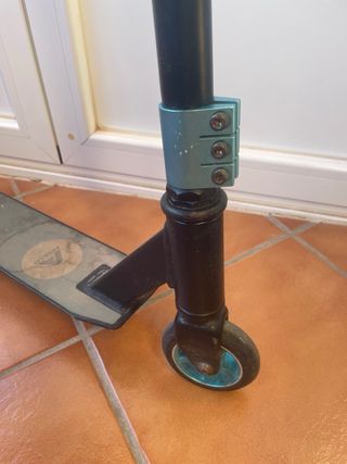 Patinete de Trucos Negro y Azul