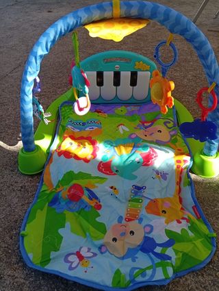 Alfombra Gimnasio Piano Bebé Fisher-Price sin caja