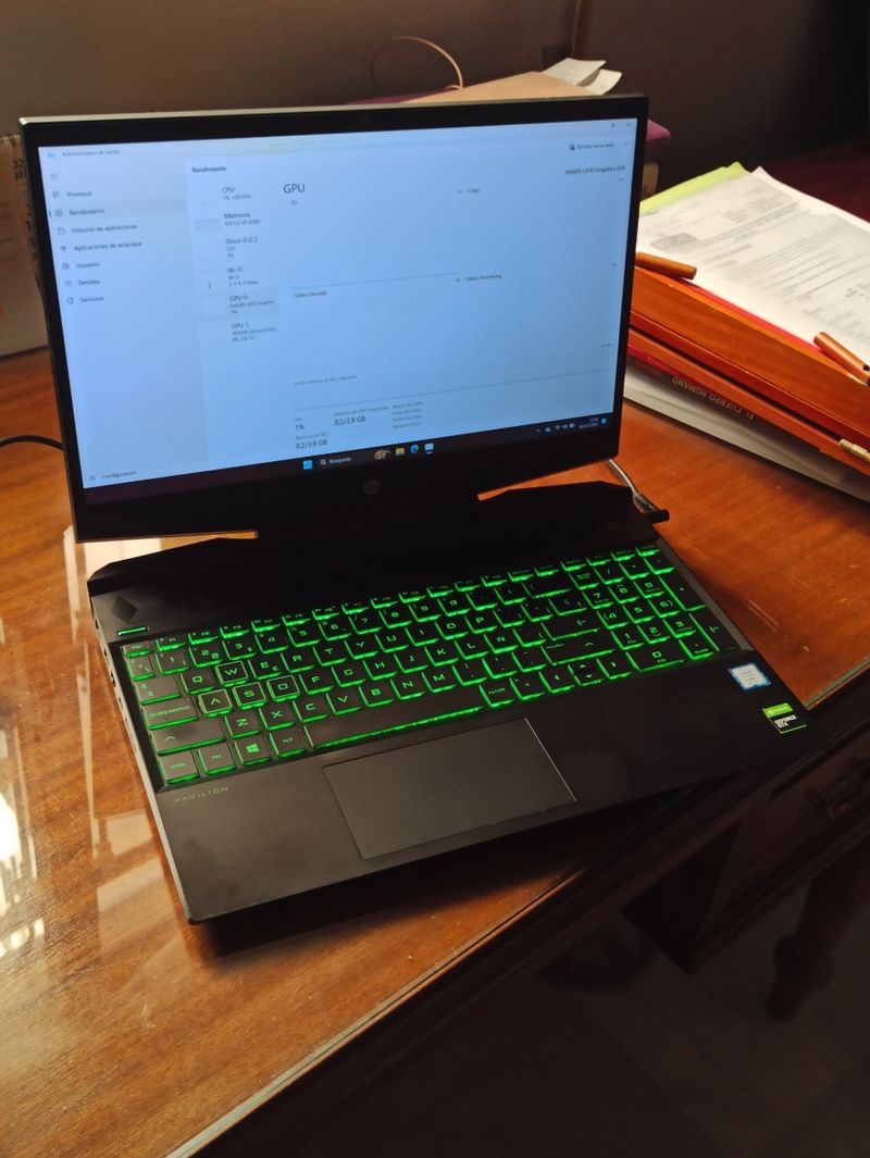 HP Gaming i7 32GB RAM 1TB SSD GTX 1650 afbeelding 3
