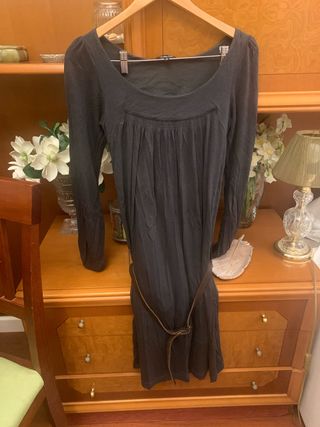 Vestido Massimo Dutti 30% lana T S