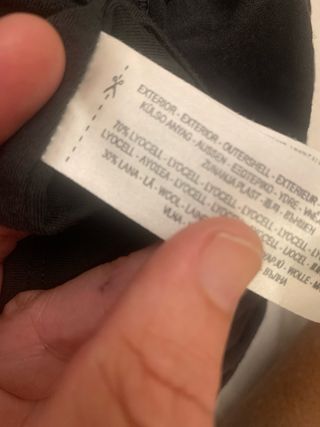 Vestido Massimo Dutti 30% lana T S