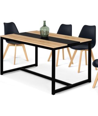 Mesa de comedor moderna con sillas