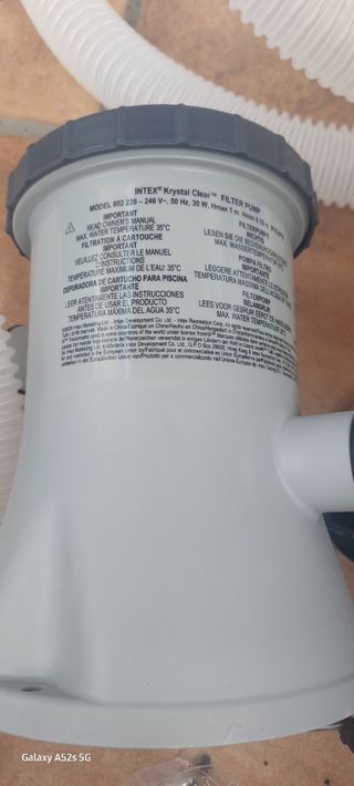 Bomba de agua para piscina