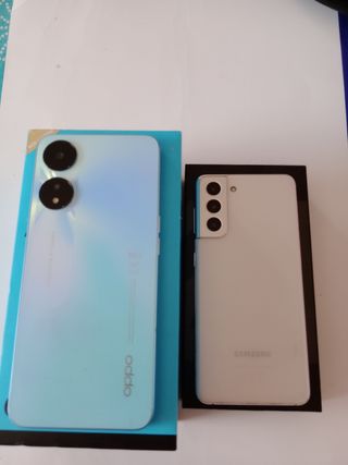OPPO a 78 5g e Samsung Galaxy S21 5g