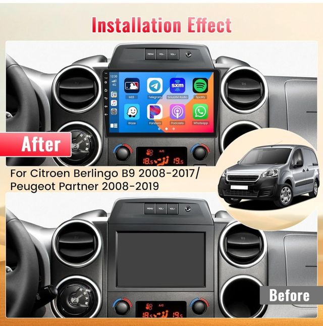 Radio Coche Snapdragon para Citroen Berlingo