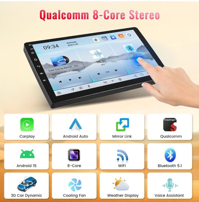 Radio Coche Snapdragon para Citroen Berlingo