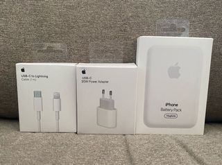 Cargador y Batería Externa iPhone Apple