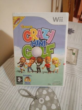 Juego Wii Crazy Mini Golf