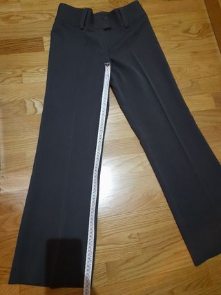 Pantalones grises de vestir