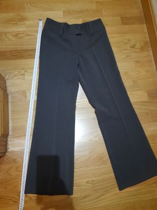 Pantalones grises de vestir