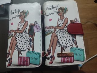 Cartera y Porta móvil Nicole Lee USA