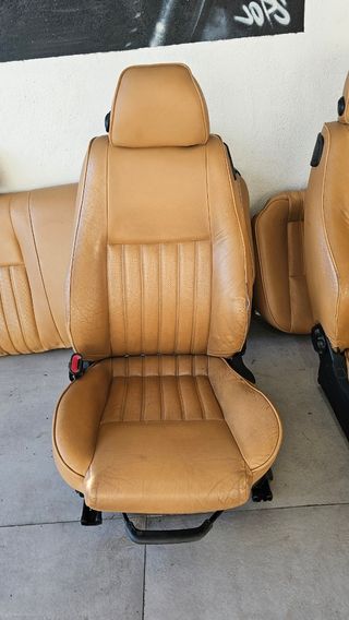 Asientos Alfa Romeo 147 Cuero Camel