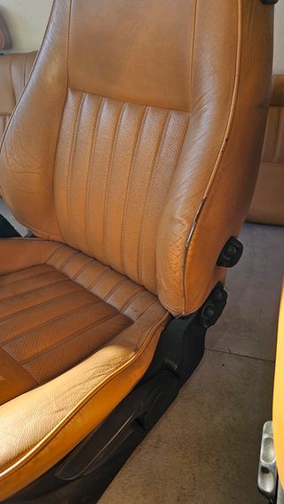 Asientos Alfa Romeo 147 Cuero Camel