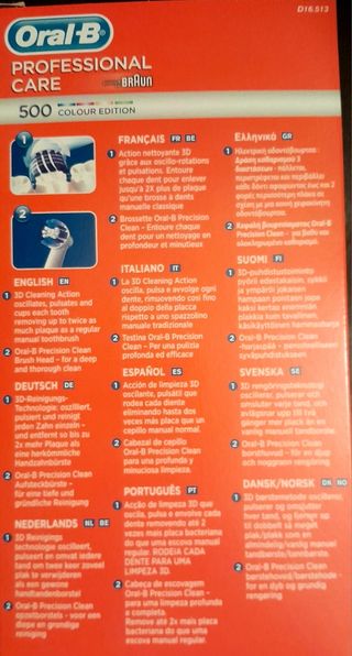 Cepillo Eléctrico Oral-B 500 Professional Care