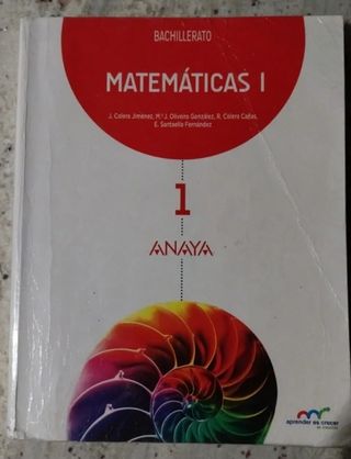 Matemáticas I.