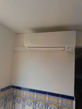 Se instala aires acondicionados,calentadore